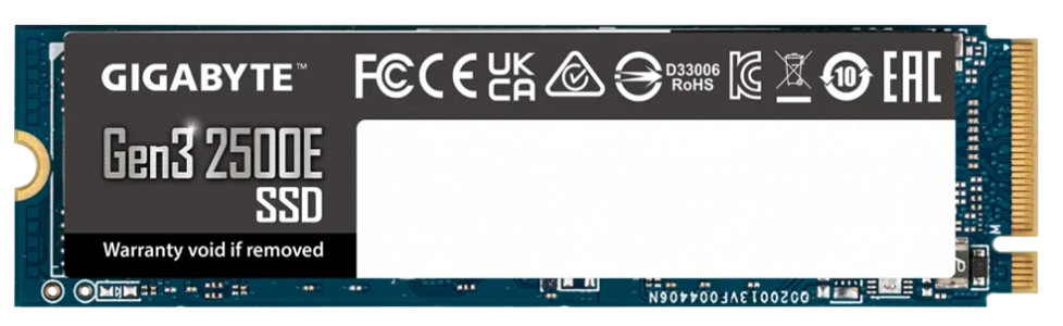 1TB Gigabyte Gen3 2500E M.2