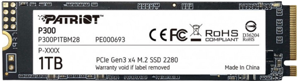 1TB Patriot P300 M.2