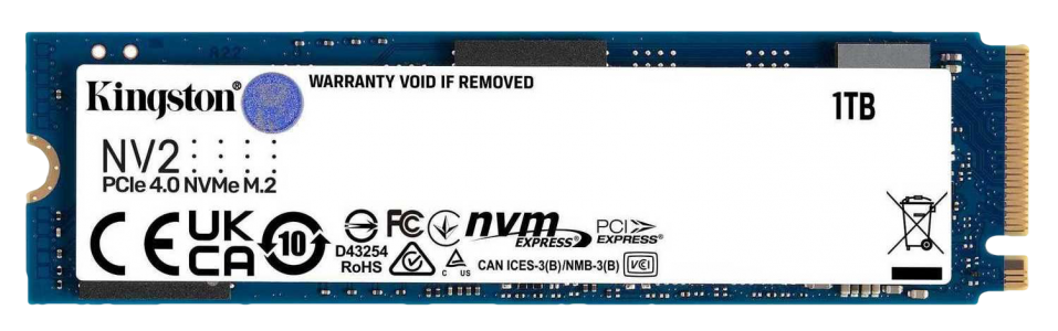 1TB M.2 NVMe Kingston NV2 M.2