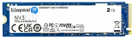 2TB M.2 NVMe Kingston NV3 M.2 2TB M.2 NVMe Kingston NV3 M.2